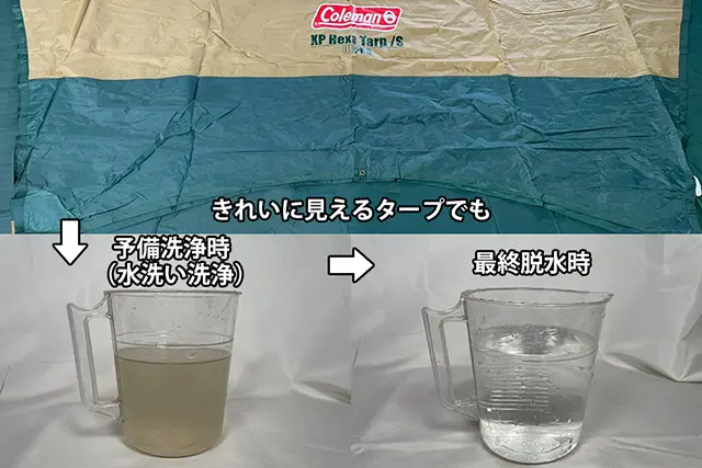 テントの乾燥だけでなく、ひと手間掛けてテントの乾燥拭き清掃を実施する理由